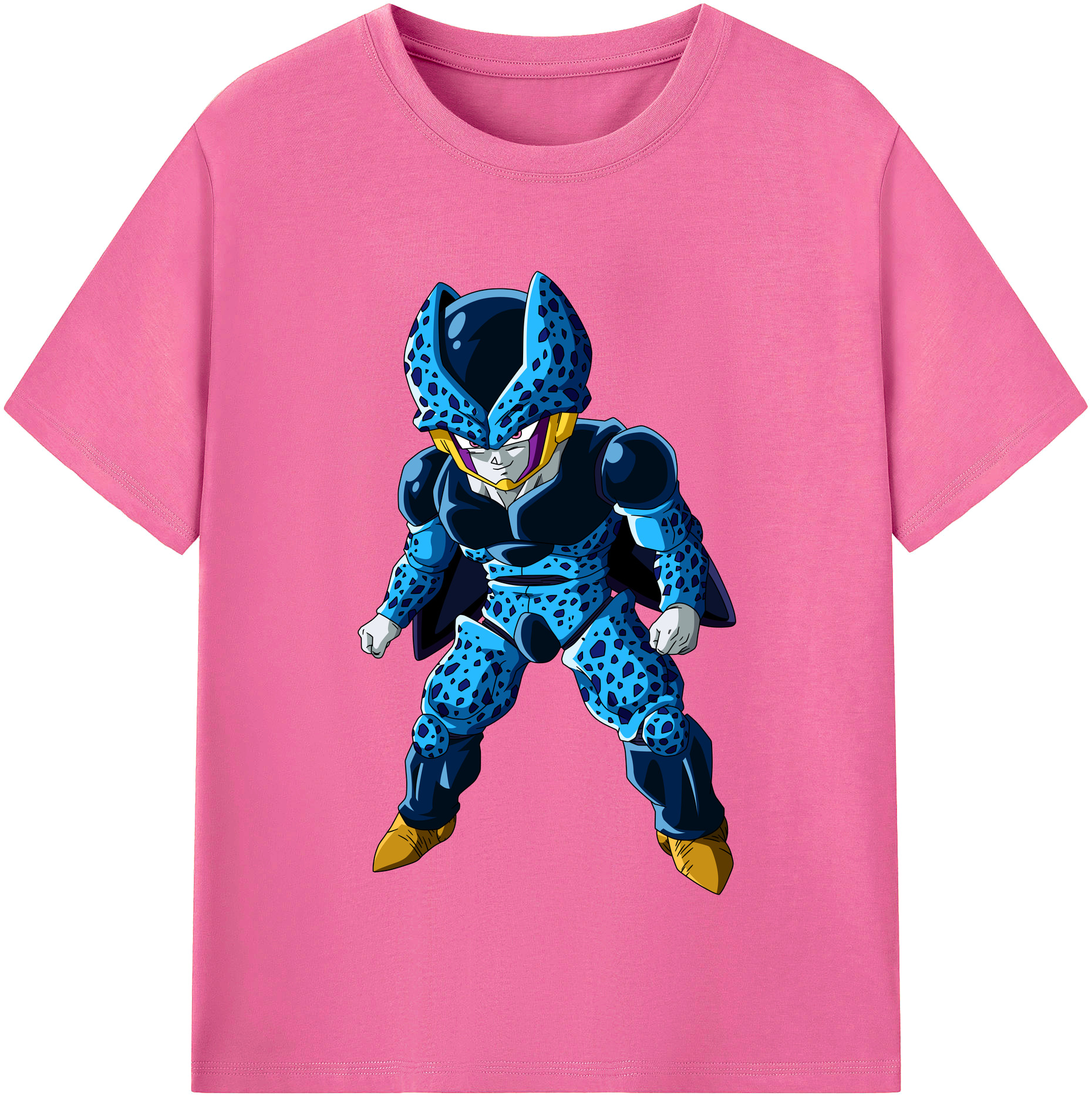 （画像用） ドラゴンボール セル DRAGON BALL Cell レディースカジュアルプリントTシャツ（綿100％）